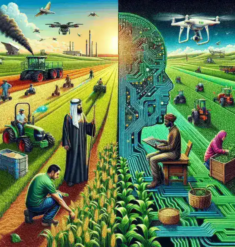 "Laboratório de inteligência artificial da Insa e CAU desenvolvendo soluções para a mecanização agrícola, com foco em tecnologia inovadora e pesquisa avançada."