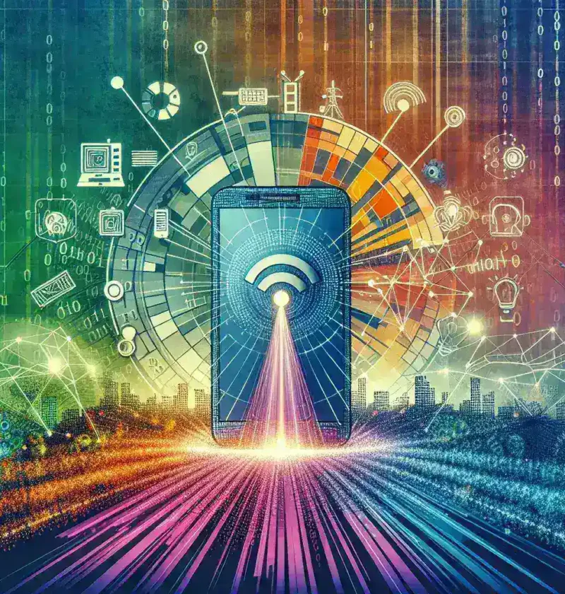 "Imagem do lançamento do NuCel, nova operadora móvel digital da Nubank, que revoluciona o mercado de telefonia no Brasil com serviços inovadores e preços acessíveis."