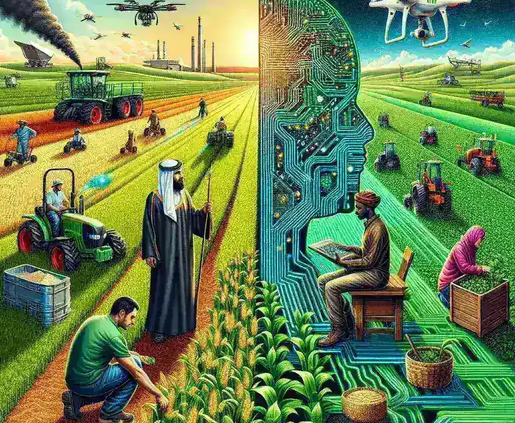 "Laboratório de inteligência artificial da Insa e CAU desenvolvendo soluções para a mecanização agrícola, com foco em tecnologia inovadora e pesquisa avançada."