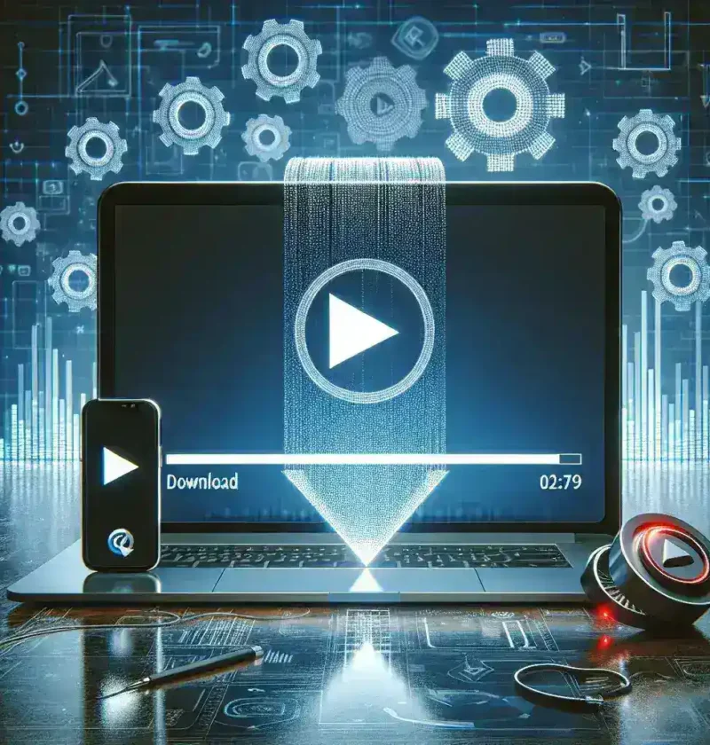 Alt text: "Passo a passo ilustrado para baixar vídeos do YouTube - Guia completo para download eficiente em dispositivos móveis e desktop."